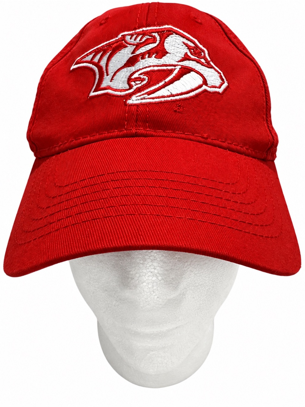 Nashville Predators Alabama Crimson Tide Hat Red NHL SEC Crossover Cap